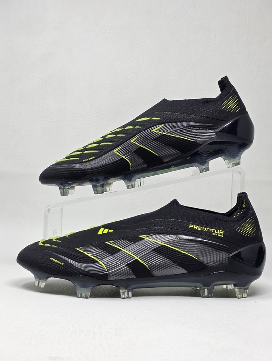 Adidas Predator Elite Laceless FG Electric Stealth Pack Men’s Size 6 JI1078 New main image 7